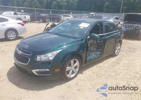 2015 Chevrolet Cruze 2Lt Auto из США, поврежденный, VIN 1G1PE5SB6F7214172